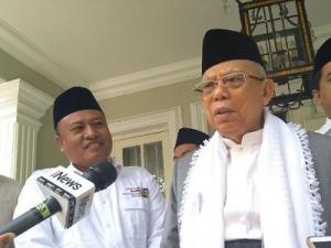 Cawapres Ma’ruf Amin Berkunjung ke Ponpes di Bogor