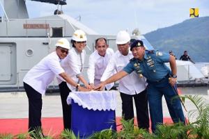 Menteri Keuangan dan Menteri PUPR Resmikan Dua Proyek Infrastruktur di Ambon