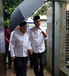 Di Pondok Cabe, Jokowi Bersilaturahmi ke Pondok Pesantren Bayt Al Qur`an