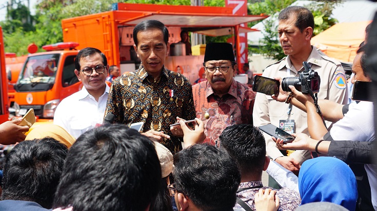 Sistem Bencana Segera Terwujud, Jokowi Minta Doni Monardo Koordinasikan Semua K/L