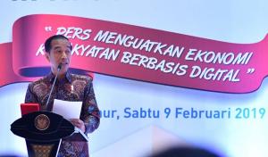 Jokowi: Media Arus Utama Dibutuhkan untuk Memberi Harapan pada Bangsa