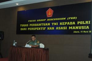 Panglima TNI: Tugas Perbantuan TNI kepada Polri dari Perspektif HAM