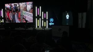 Milenial Ibu Kota Jadi Saksi Hologram Jokowi