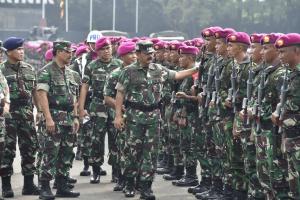 Panglima TNI: Prajurit Marinir Miliki Jiwa Ksatria, Militan, Loyal dan Profesional