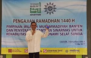 Ramadan di Banten, Yayasan Muslim Sinar Mas Dukung Rekonstuksi Rumah Ibadah dan Sekolah