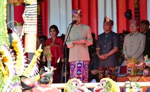 Jokowi dan Ibu Negara Menjadi Peserta Pawai Pesta Kesenian Bali 2019