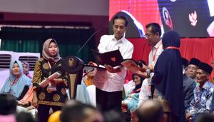 Jokowi: Seluruh Bidang Tanah di Gresik Bersertifikat pada 2024