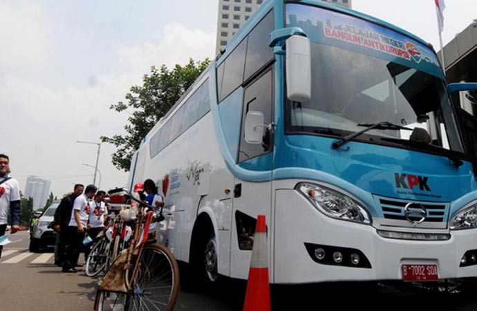 Berikan Pendidikan Anti Korupsi, KPK Lepas 28 Bus Road Show