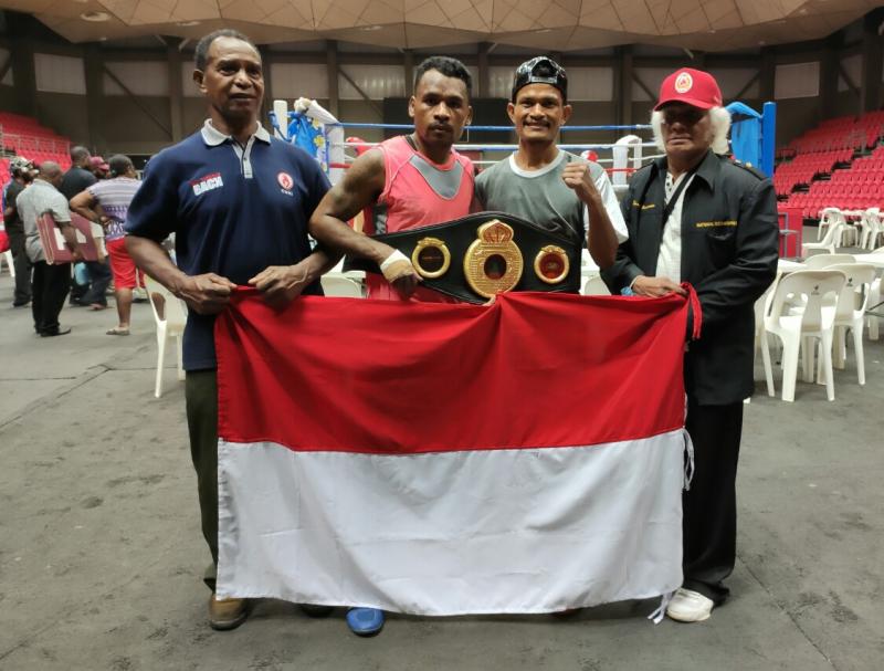 Indonesia Sabet Gelar Juara Tinju Profesional Oceania
