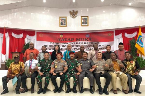 Panglima TNI Tatap Muka Dengan Masyarakat Jaya Wijaya