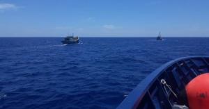 KKP Temukan 13 Kapal Pengawas Milik Vietnam Berjaga di Landasan Kontinen Laut Natuna