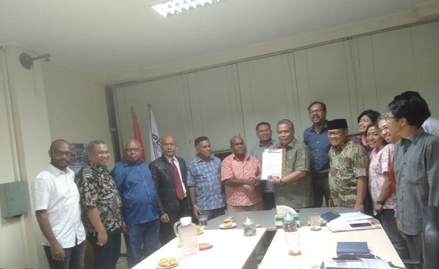 Sambangi DPN Peradi, Majelis Rakyat Papua Minta Bantuan Advokasi Hukum dan HAM