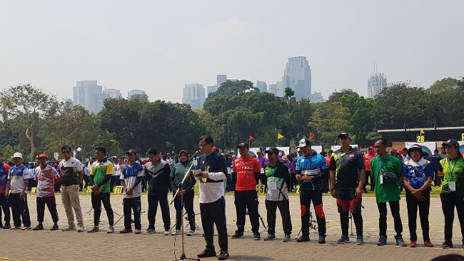 Perpani Gelar Pembukaan Kejuaraan Panahan Prakualifikasi PON 2020