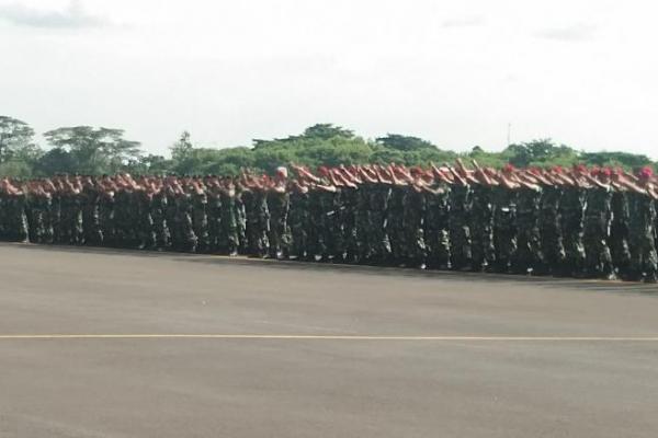 Ribuan Pasukan TNI Amankan Pelantilan DPR, MPR dan Presiden - Wakil Presiden