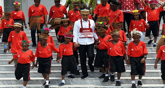 Presiden Jokowi Pastikan Ada Wakil Papua di Kabinet 2019-2024