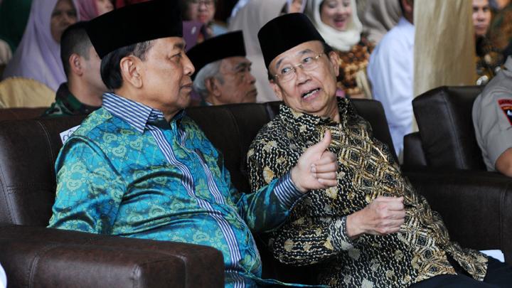 Dibesuk Arief Yahya, Wiranto Tanya Kapan Susunan Kabinet Diumumkan