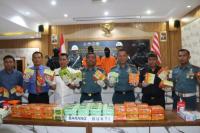  Lanal Palembang Gagalkan Penyelundupan 79 Kg Narkotika Jenis Sabu