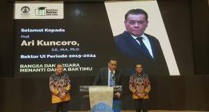 Besok, Prof. Ari Kuncoro Akan Dilantik Jadi Rektor UI Periode 2019-2024