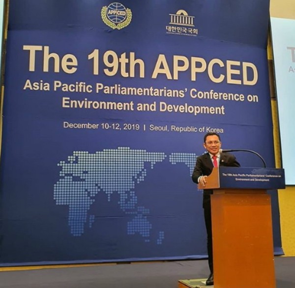 Ansy Lema Berpidato tentang Perubahan Iklim di Forum Internasional
