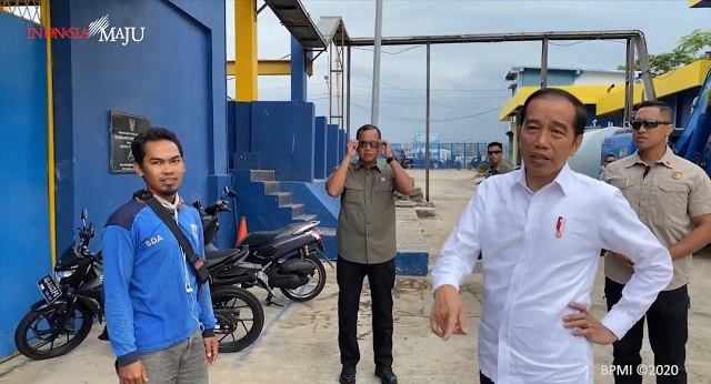 Pastikan Peralatan Penanganan Banjir Berfungsi, Presiden Tinjau Waduk Pluit