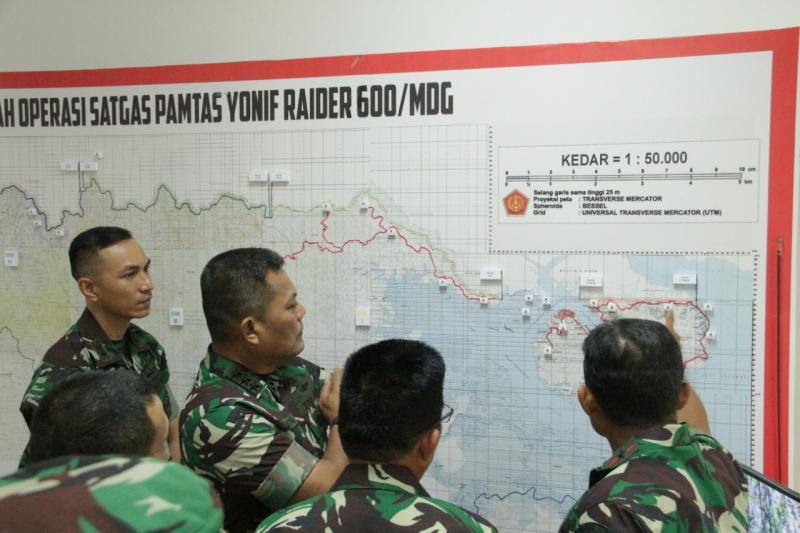 Kasum TNI Kunjungi Prajurit Satgas Pamtas di Pulau Sebatik