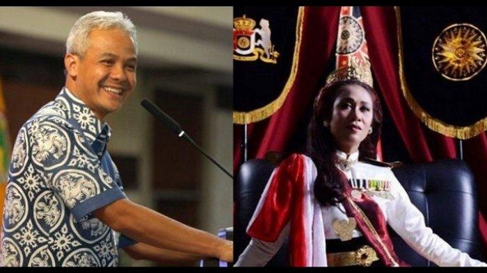Komentar Gubernur Ganjar Terkait Terima Pesan dari Ratu Keraton Sejagat