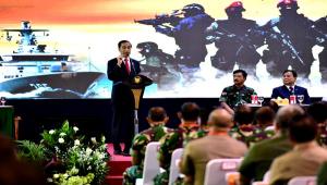 Buka Rapim Kementerian Pertahanan, Jokowi Tegaskan Kedaulatan NKRI Harga Mati