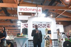 Ribuan Pengunjung Brussels Holiday Fair Padati Paviliun Wonderful Indonesia