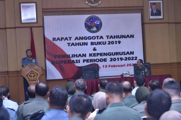 Kapuspen TNI :  Rapat Anggota Tahunan Memiliki Arti Penting dan Strategis Dalam Perkoperasian   