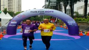 Saleh Husin : "Run for Hope" 5 KM Memperingati Hari Kanker Sedunia.