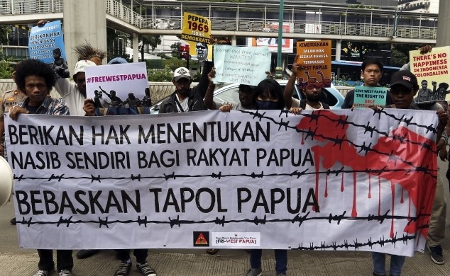 Aktivis Papua Geruduk Kedubes Belanda, Tuntut Kemerdekaan dari Indonesia