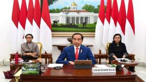 Presiden Jokowi Ikuti KTT LB G20 dari Istana Bogor