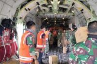 TNI Kerahkan Hercules Angkut Logistik ke Pulau Galang