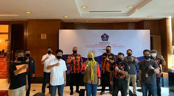 Bantu Gugus Tugas Nasional, Ormas PP dan INDIKA Foundation Deklarasi Gerakan Nasional Gotong Royong