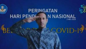 Pidato Hardiknas Mendikbud Nadiem: Ambil Hikmah dari Krisis Covid-19