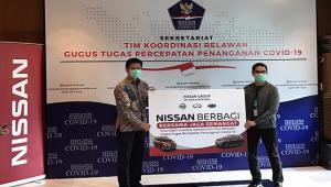 Pertegas Komitmen, Nissan Pinjamkan Kendaraan Operasional untuk Relawan Gugus Tugas