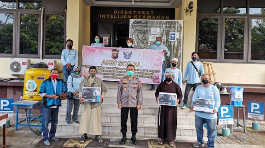 JPIC Kapusin dan FRKP Salurkan Bantuan untuk Keluarga Terdampak Covid-19