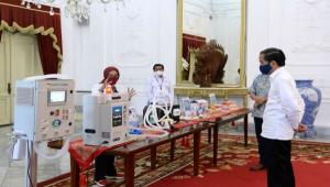 Jokowi Luncurkan Lima Produk Alkes Buatan Indonesia untuk Penanganan Covid-19