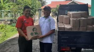 Peduli Korban Corona, PKB Tanahdatar Bagikan Ratusan Paket Sembako bagi Masyarakat