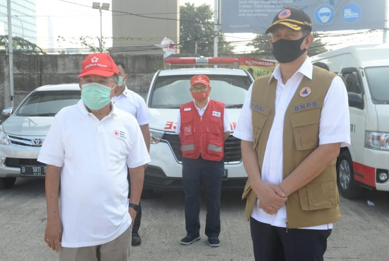 BNPB Minta Dukungan Armada Gunner PMI Untuk Atasi Covid-19 di Provinsi Jawa Timur