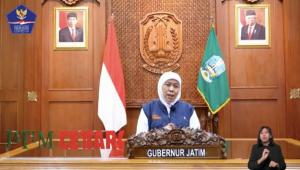 Kasus Positif Covid-19 Jawa Timur Meningkat, Khofifah Minta Warga Tidak Mudik
