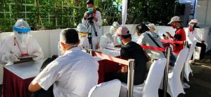 Relawan Pendukung dan Relawan Bersatu Melawan Covid19 Kembali Gelar Rapid Test di Kampung Rambutan