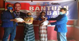 BKH Beri Bantuan Sembako untuk Masyarakat Terdampak Covid-19 di Manggarai