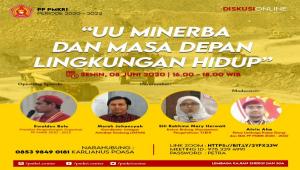 Diskusi Online PP PMKRI: UU Minerba Murni untuk Kepentingan Pengusaha Tambang