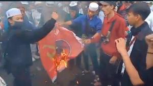Pembakaran Bendera PDIP, Korlap Aksi Edy Mulyadi: Itu Sebuah Kecelakaan