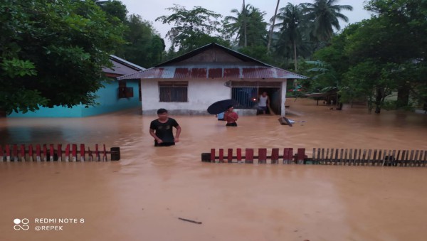 Banjir Bandang Landa Bolaang Mongondow Selatan, 29 Rumah Warga Hanyut