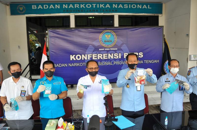 BNNP Jawa Tengah Berhasil Ungkap Kasus Narkoba Jenis Shabu dan Ekstasi di Jawa Tengah