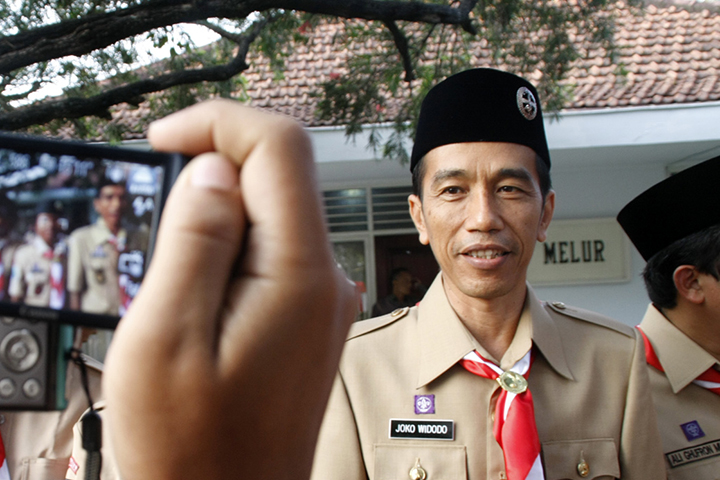 Peringati Hari Pramuka, Jokowi Ajak Peserta Giatkan Gerakan Disiplin Nasional