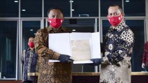 Naskah Asli Teks Proklamasi Bertulis Tangan Soekarno Akan Ditampilkan saat HUT RI