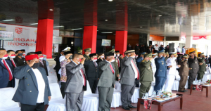 Danlanud Silas Papare Hadiri Upacara HUT ke-75 RI di Lapangan Kantor Gubernur Papua